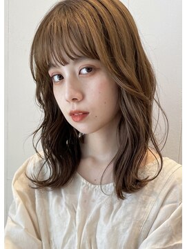 ガーデン ムサシコスギ(GARDEN MUSASHIKOSUGI) シルキーベージュ/ウェーブゆるふわスタイル/大人かわいい