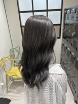 ロウ 町田(ROW)&nbsp;大人かわいいエギョモリ ミルクティーブラウン ひし形シルエット