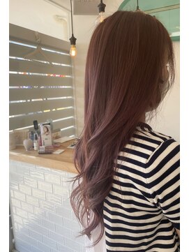 ヘアーメイク チョコ(hair make choco) ピンクカラー