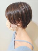 襟足が浮きやすい方必見♪くびれショート
