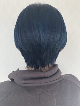 シーエーペッツ(CA-PETZ) ブルーカラーで差を！<大畑>ニュアンスカラー/20代30代40代50代