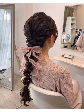 シュエット(Chouette) 編みおろしアレンジ