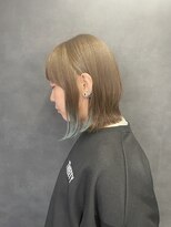 デイバイヘアーポケット(Day.by hair pocket) ぱつんとボブのインナーカラー☆