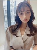 顔まわりカット/大人可愛い韓国風スタイル:*+. 【川越/韓国】
