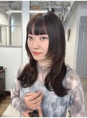 ロングウルフカット/姫カット