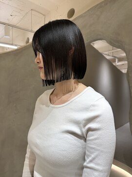 ニコ トウキョウ 渋谷(nico TOKYO) ボブ/切りっぱなしボブ/タッセルボブ/ミニボブ/縮毛矯正