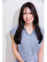 ブルーム(BROOM)&nbsp;暗髪ナチュラルストレート