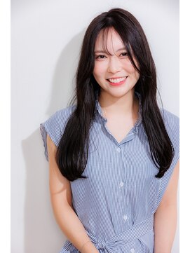 ブルーム(BROOM) 暗髪ナチュラルストレート