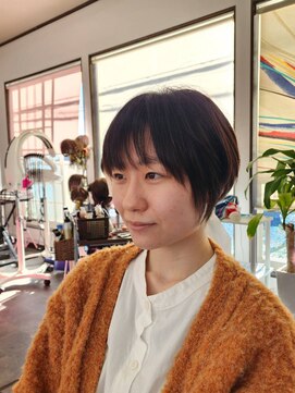 シーサンクス ビューティースタジオ(See Thanks-Beauty Studio) 清潔感/丸みショート