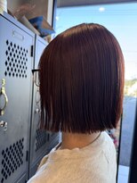 アチーブリス(achieve Liss)&nbsp;秋マロンブラウンカラー#透明感カラー×艶ショート20代30代