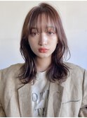 【unami】ミディアムニュアンスパーマ 澤田 杏奈