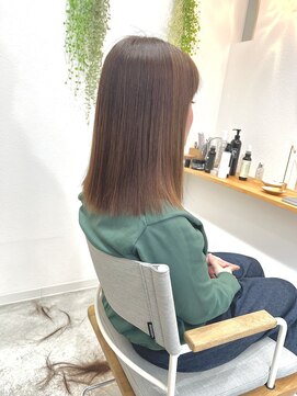 ベコホーム(BE CO HOME) 扱いやすい長さの髪質改善ストレート♪