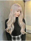 ふわふわで柔らかいホワイトベージュ