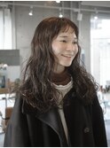 オン眉×ゆるっとロング