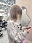 ホワイトブロンド/イメチェンヘアスタイル/美髪のススメ