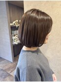 イルミナカラー新色/アース/ボブ/髪質改善