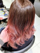 アヴァンス イオンモール和歌山店(AVANCE)&nbsp;サーモンピンクグラデーション