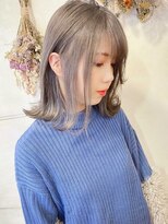 ランプ ヘアー(lamp hair)&nbsp;【lamphair 池袋】ブリーチモノトーン