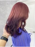 pink × violet