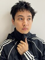 ヒューマン トシマエン 練馬 豊島園(HUMAN)&nbsp;フェザーパーマメンズパーマサイドバックメンズショートカット