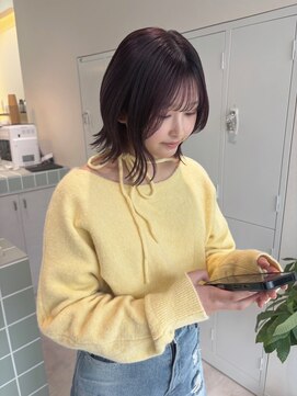 ロウ ジャム 横浜(ROW/JAM) 顔周りデザイン/ツヤカラー/透明感カラー/トリートメント