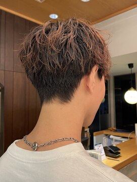 ビュートリアム265(BEAUTRIUM 265) ★メンズ刈り上げスペインカール 夏パーマ簡単スタイリング 銀座