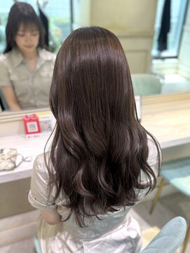 アソビ 表参道(ASOBI) ブリーチなしダブルカラー/ミルクティーカラー/学割U24/表参道