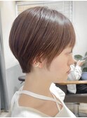 【早坂駆留】似合わせカットコンパクトショート小顔ショート