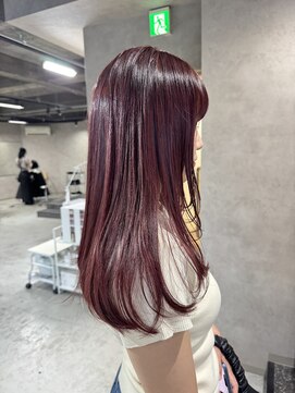 ネアー 新潟(NEER) アプリコットオレンジ/くびれヘア/ウェーブショート［新潟駅］