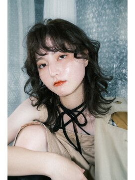 ヘアラウンジ アンリオ(hair lounge an rio) レイヤー×暗めベージュ/顔まわりレイヤー