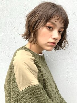 ヒルネ(hirune) オン眉ボブ