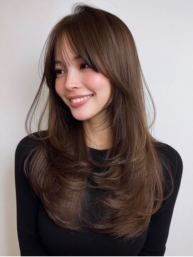 エン 稲毛(enn.) ミディアムヘア/暗めカラー/グランマッシュ/稲毛駅