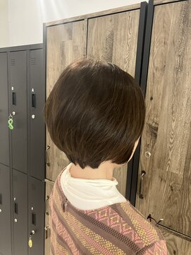 レア(l'ea) 万能ボブ×落ち着いたべージュブラウン