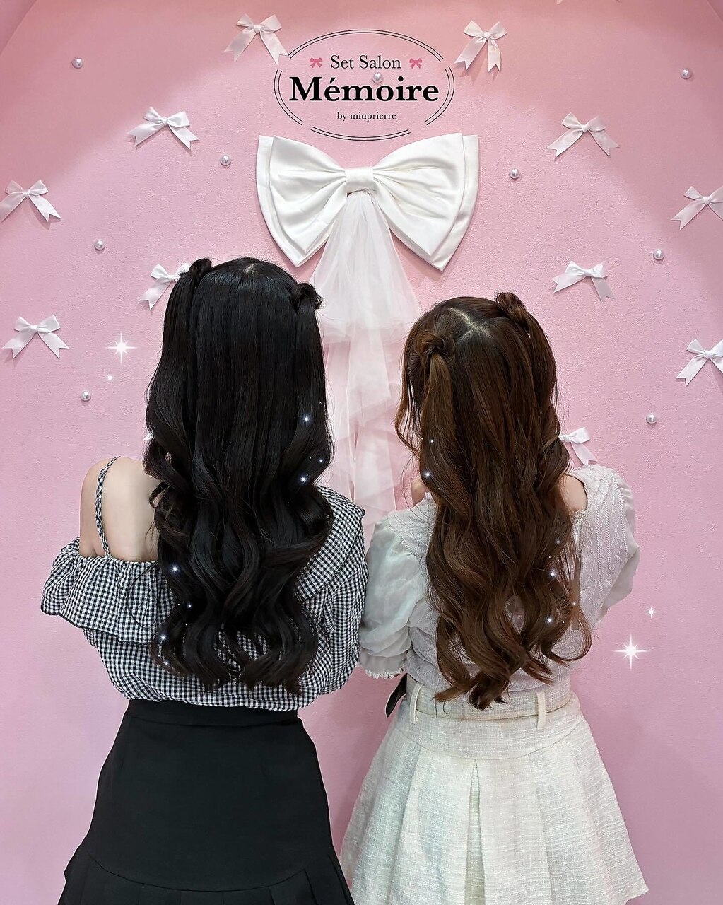 メモワール なんば店のハーフツインスタイル