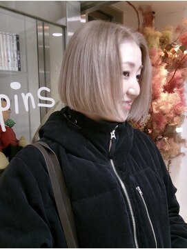 ポピンズ(poppins) ホワイトブロンド