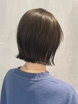 マトカ 表参道(matka)&nbsp;ぷつっとミニマルボブオリーブベージュ30代