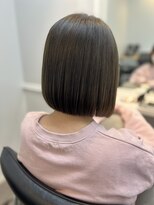ウィステリア アネックス 銀座(WISTERIA ANNEX)&nbsp;【遠藤】グレージュボブ/髪質改善カラー/縮毛矯正/ULTOWA/東銀座