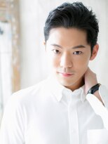 モッズヘアメン 札幌月寒店(mod's hair men) 30代40代清潔感スーツアップバング黒髪ベリーショートq札幌月寒