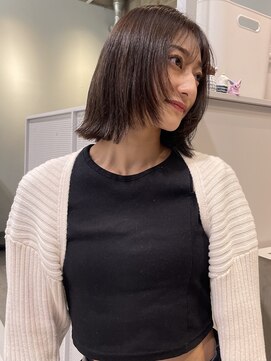 フィルムス 田町芝浦(FILMS) 黒髪/クラゲヘアー/オリーブグレー/小顔/ココアベージュ/田町