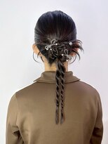 シオン(shion) ロング韓国ヘアおくれ毛顔周りレイヤー_ba571142
