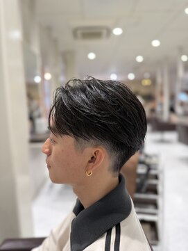 ワークスヘアーメンズ(WORKS HAIR MEN'S) センターパート