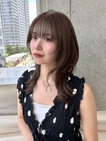 グローアイヴィ 大宮(GLROW IVY) ▼ハッシュウルフレイヤーカットグレージュカラー