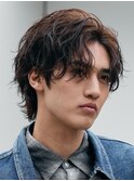 大阪梅田ツイストスパイラルパーマ波巻きパーマセンターパート