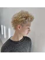 レーニス 宇都宮(Lenis) スパイキーショート×ブリーチ