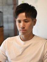 リム メンズヘア(LIM men's hair)&nbsp;束感ショートアップバング【倉敷メンズカット専門店/美容院】
