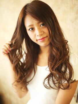 美容室チック 大島店(chic) 重めのロングウェーブで大人ドレッシーテイスト【大島】