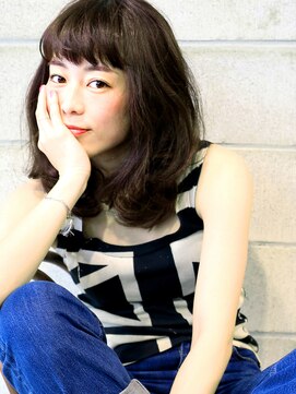 ヘアサロン ガリカ 表参道(hair salon Gallica) ☆ブラックグレージュ × 毛束感 ☆ オトナミディアム。。。☆