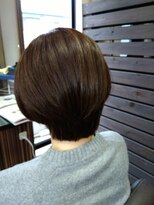 ラ テール バイ パーム ドゥ クープ(La Terre by perm de coupe)&nbsp;ショートボブ