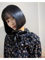 バド(Bud)&nbsp;韓国風ブルーブラックタンバルモリ