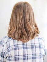 ナル 白山神社参道通り店(nalu)&nbsp;厚め前髪のゆるミックスカール